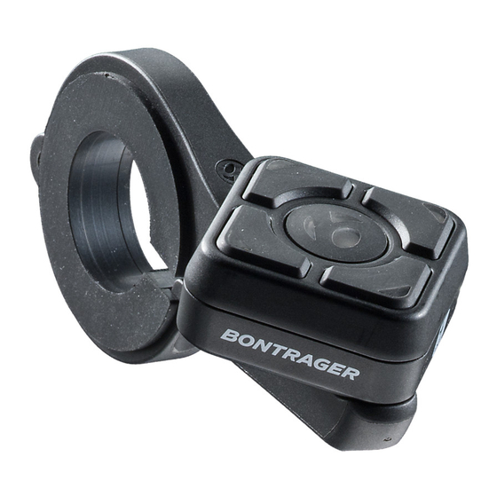 Bontrager TransmitR Quick Start Manual