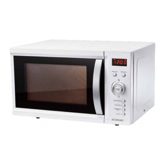 Canvac Q Kitchen CMU4231V Microwave Oven Manuals
