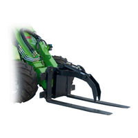 AVANT LOG GRAB A33503 Operator's Manual For Attachment