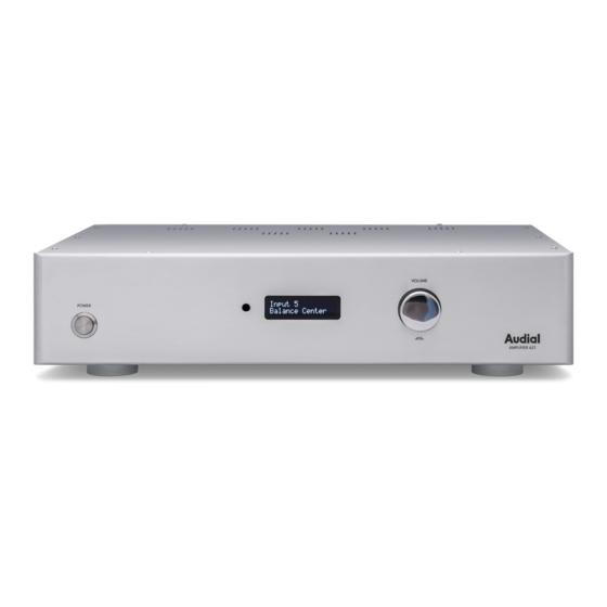 Audial A20 User Manual