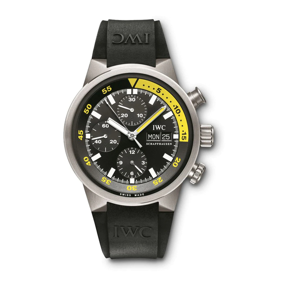 iwc 3719 Operating Instructions Manual