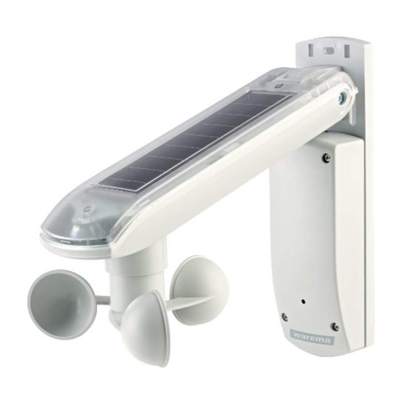 WAREMA WMS Weather Station Eco Manuals