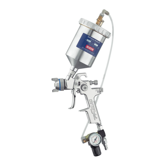 SATA spray master RP Operating Instructions Manual