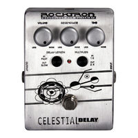 Rocktron Celestial Delay Instruction Manual