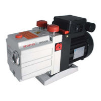 Pfeiffer Vacuum DUO 1.3 Operating Instructions Manual