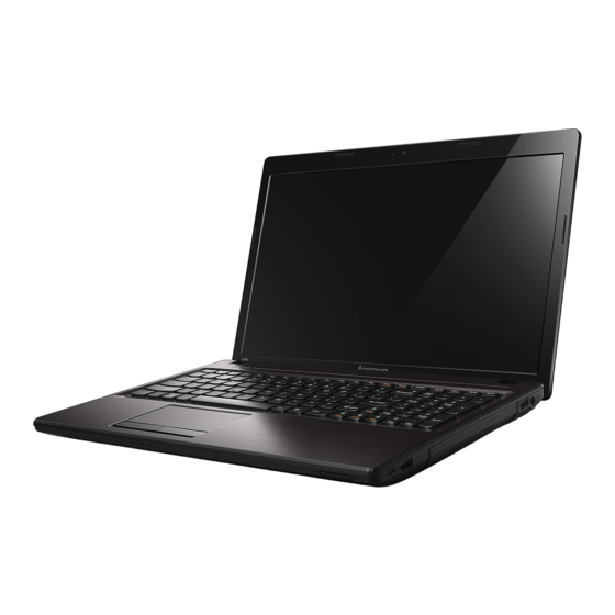 Lenovo G580 Manuals | ManualsLib