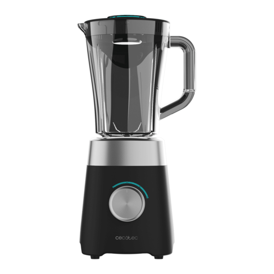 cecotec POWER BLACK TITANIUM 1300MAX B Instruction Manual