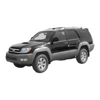 Toyota 4Runner 2003 Operating Manual