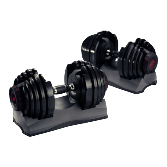 Bowflex SELECTTECH Owner's Manual