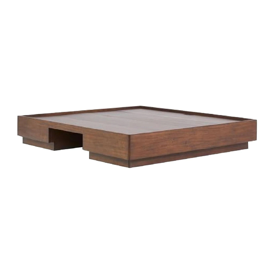 West Elm Plinth Assembly Instructions Manual
