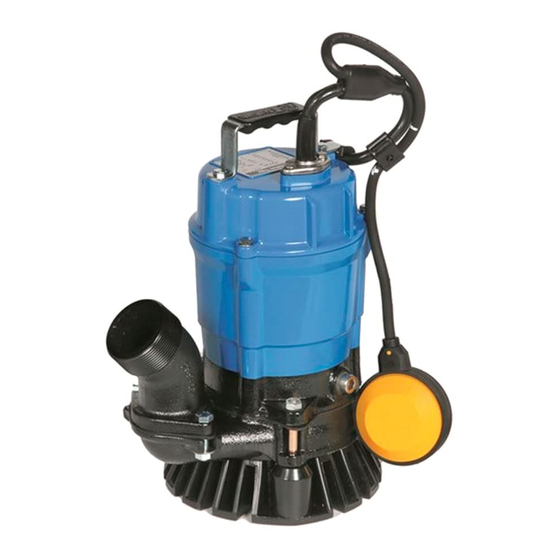 Tsurumi Pump HS2.4S Operation Manual