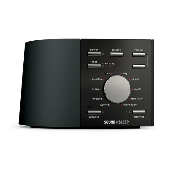 ASTi Sound+Sleep ASM1002 Owner's Manual