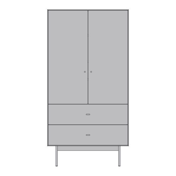 Design Within Reach Loop Armoire 100172204 Manual