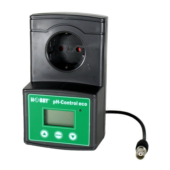 DOHSE AQUARISTIK HOBBY pH-Control eco Instructions For Use Manual