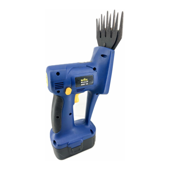 EINHELL AGH 18 Directions For Use Manual