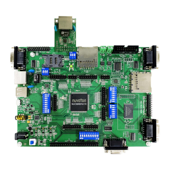 Nuvoton NK-NUC98R User Manual
