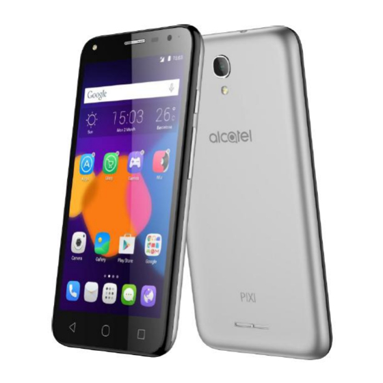TCL PIXI4-5 3G Manual