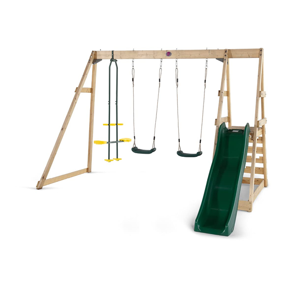 User Manuals: Plum mandrill 27578 Wooden Climbing Frame