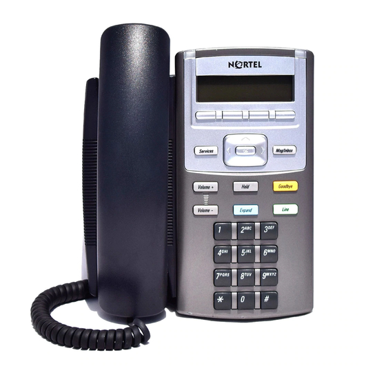 Nortel 1110 Getting Started