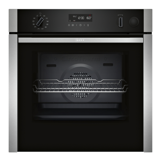 NEFF N50 B3AVH4HG0B User Manual And Installation Instructions