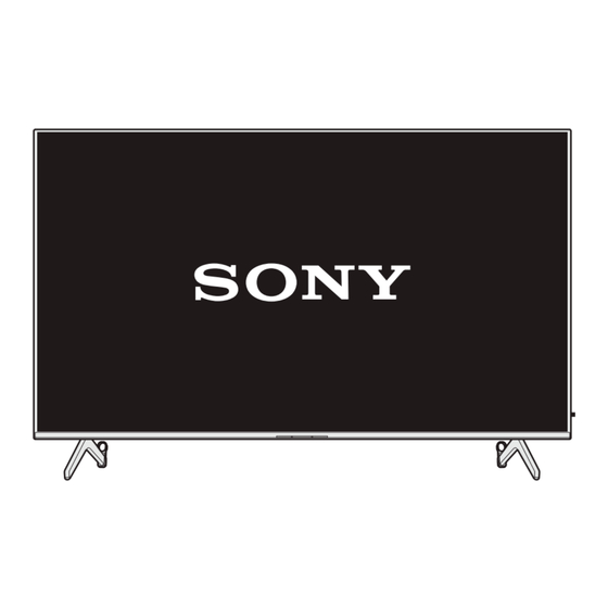 Sony BRAVIA K-85S30 Setup Manual