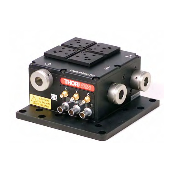 THORLABS MAX300 Series User Manual