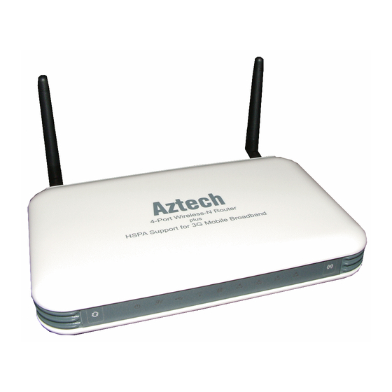 Aztech HW550-3G Manuals