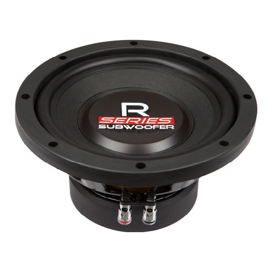 Audio System Radion R 08 User Manual