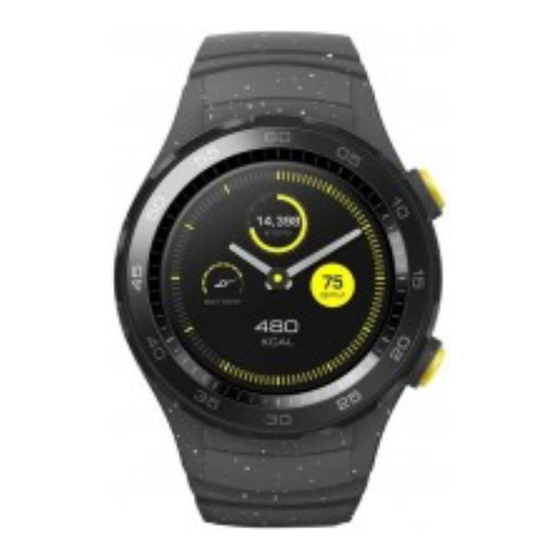 Huawei Watch 2 Quick Start Manual