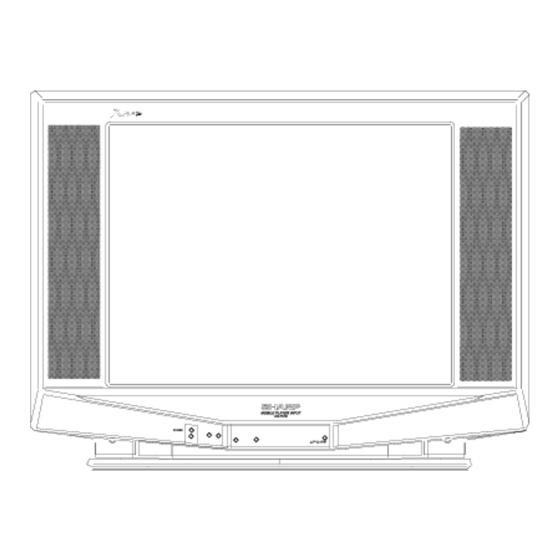 User Manuals: Sharp 9Q-FG1A CRT TV