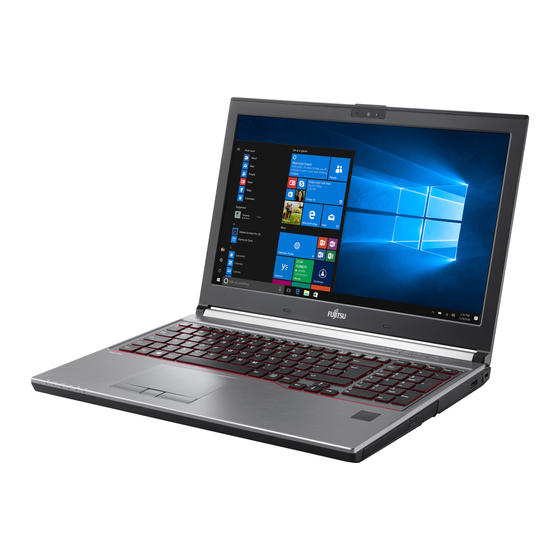 Fujitsu Celsius H760 Quick Start Manual