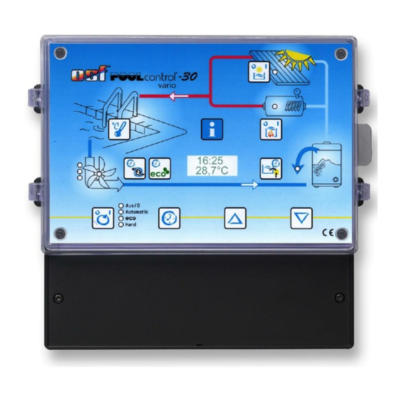 OSF Poolcontrol-30-Vario Installation And Operating Instructions Manual
