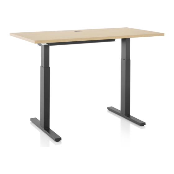 HermanMiller Motia Sit-to-Stand Tables Adjustment Manual