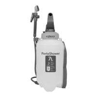 Hozelock PortaShower Instructions & Warnings