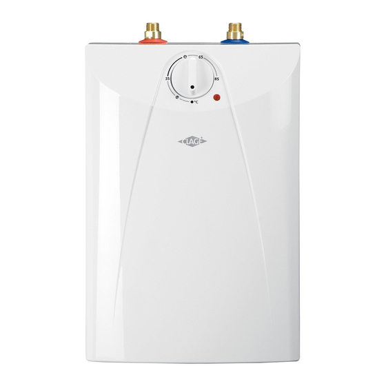 clage S 5-U Installation And Operating Instructions Manual