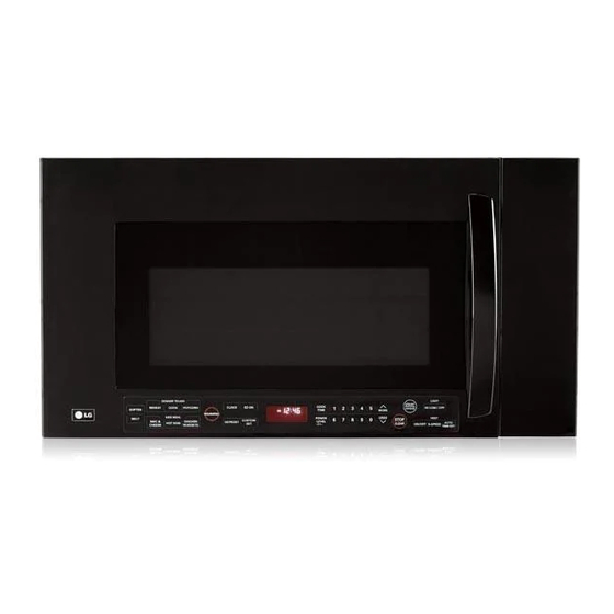 LG LMVM2085SB Owner's Manual