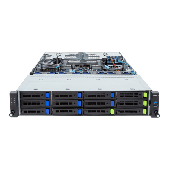 Gigabyte R283-S90-AAE1 2U Rack Server Manuals