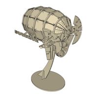 CNC Workshop MINIATURE SCENERY Observation Blimp Instructions Manual