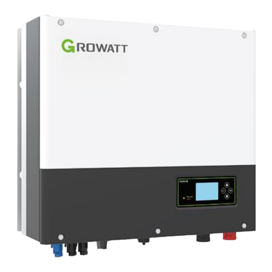 Growatt MIN 2500-6000TL-XH Installation Manual
