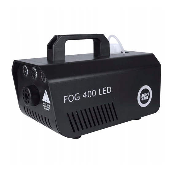Light4Me FOG 400 LED User Manual