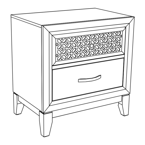 Coaster 223042 Assembly Instructions