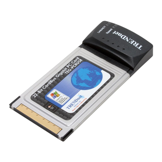 TRENDnet TEG-PCBUSR Specifications