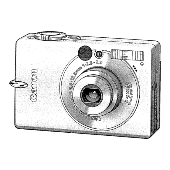 Canon Digital IXUS II User Manual