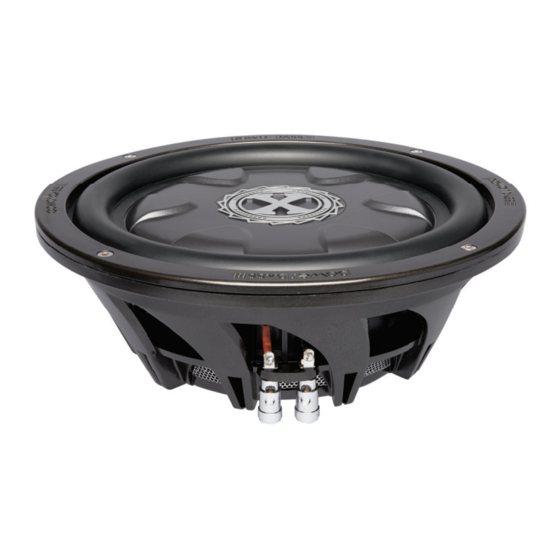 PowerBass XL-10T Application Manual