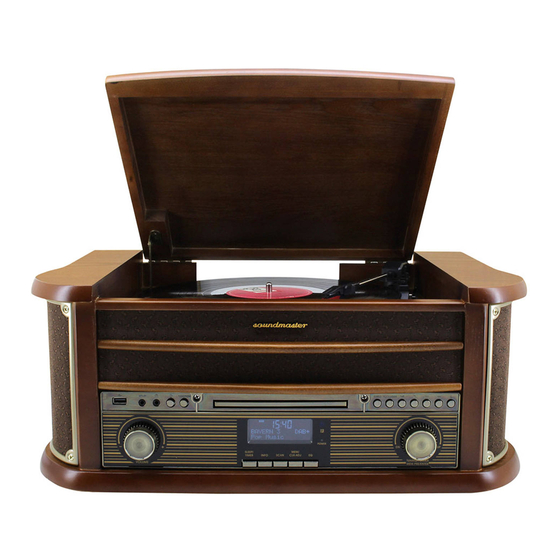 SOUNDMASTER NR545DAB Manual