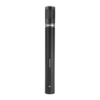 Shure 16A User Manual