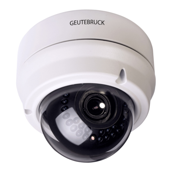 Geutebruck G-Cam/EFD-2251 Quick Manual