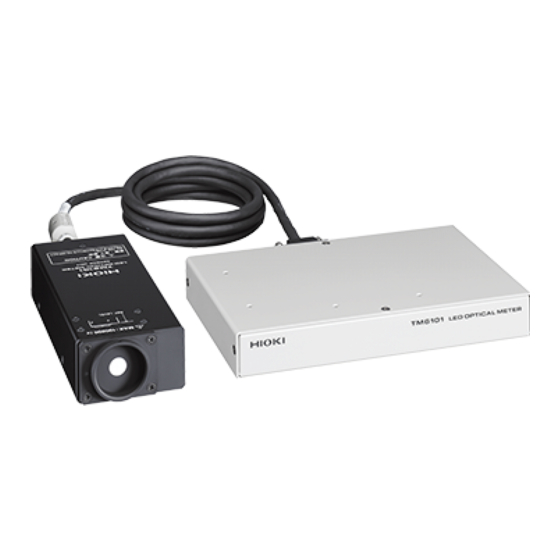 Hioki TM6101 Instruction Manual