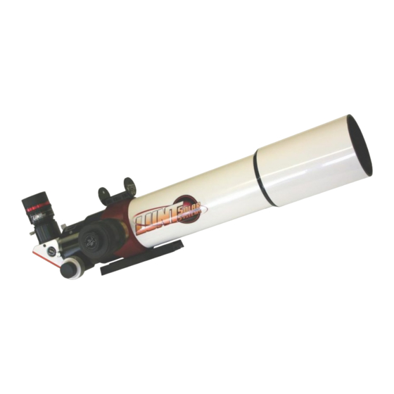 Lunt Solar Systems LS80THa Manual