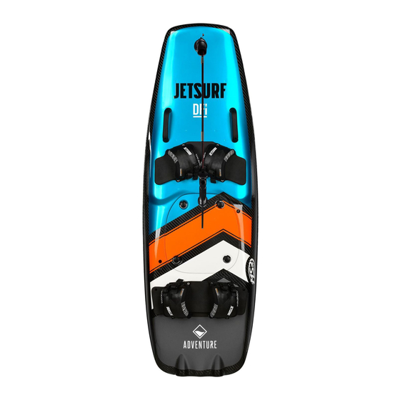 JETSURF ADVENTURE DFI User Manual